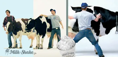 Milk-shake épais servi dans un gobelet de fast-food, avec une paille large