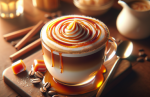 découvrez la recette gourmande du caramel macchiato, un délicieux mélange de café, de lait chaud, de sirop de caramel et de mousse de lait, idéal pour une pause gourmande.